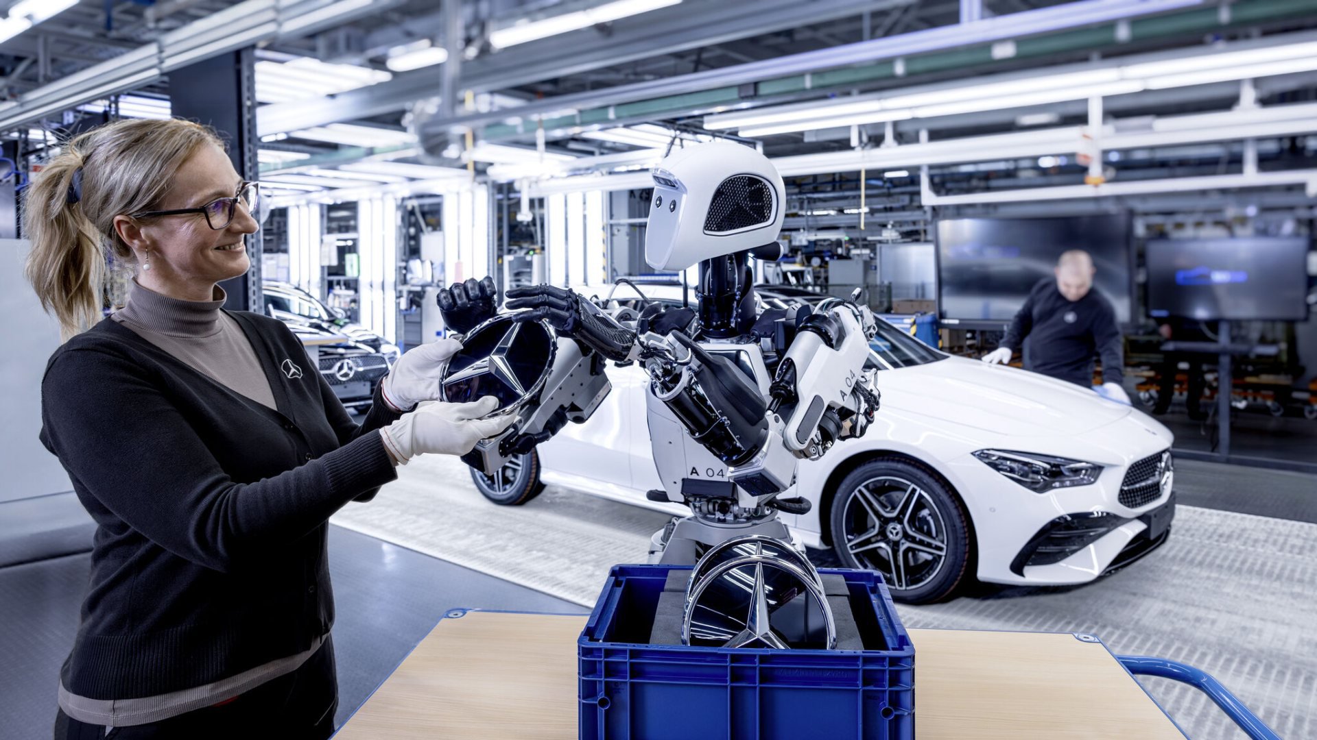 Apollo from Apptronik at Mercedes
